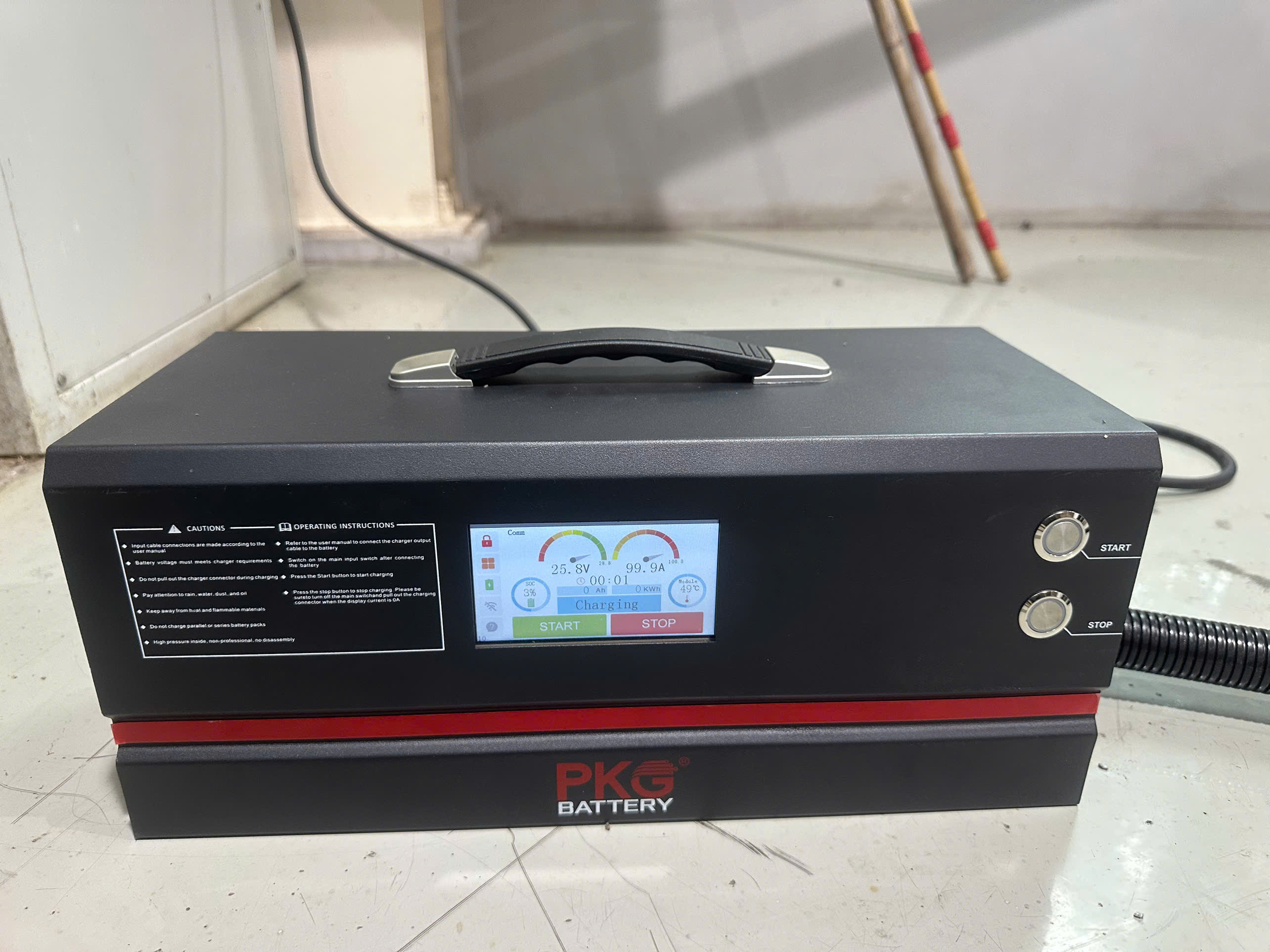 Bộ sạc nhanh Lithium 24V 60A