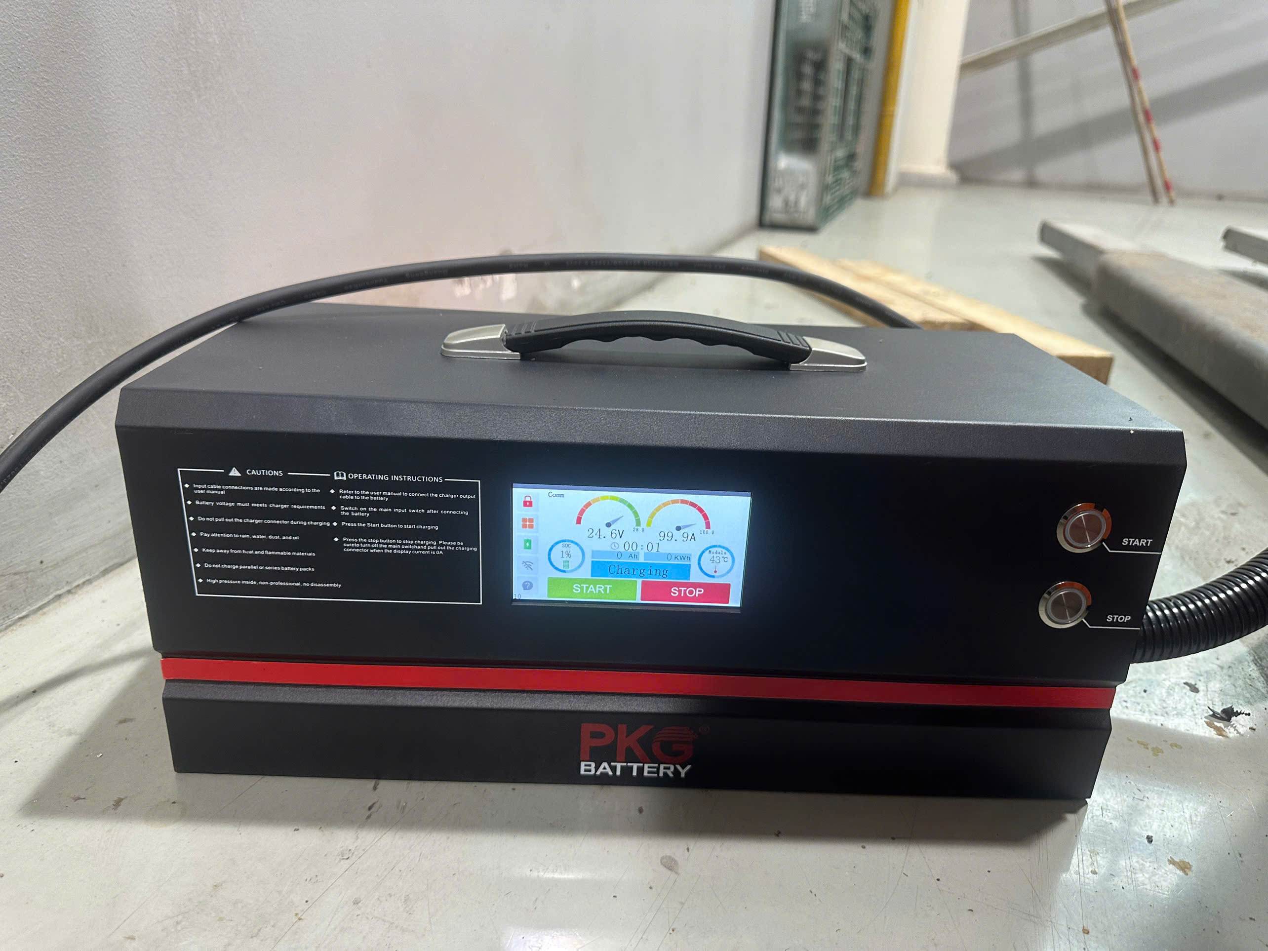 Bộ sạc nhanh Lithium 24V 60A